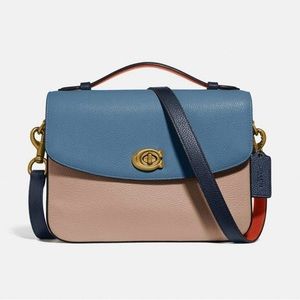 NWOT Coach Cassie Multi Lake Colorblock